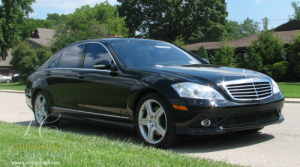 limo medcedes s550 black