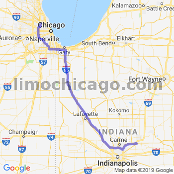 Limousine service to O'Hare airport (ORD)