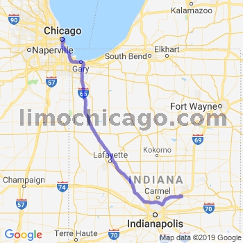 Limousine service to Chicago Loop