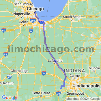 Limousine service to Chicago Loop