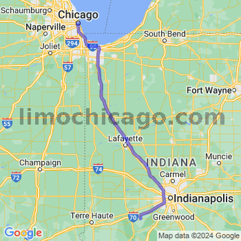 Limousine service to Chicago Loop