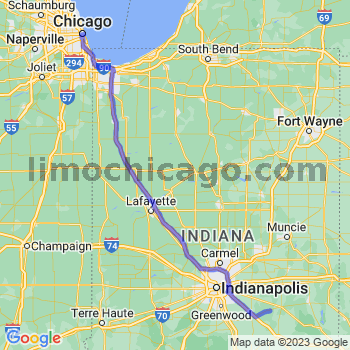 Limousine service to Chicago Loop