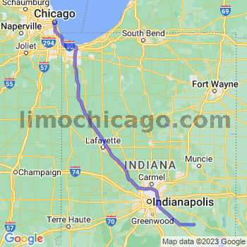 Limousine service to Chicago Loop