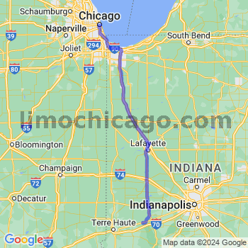 Limousine service to Chicago Loop