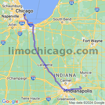 Limousine service to Chicago Loop