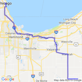 Limousine service to Chicago Loop