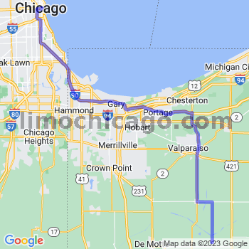 Limousine service to Chicago Loop