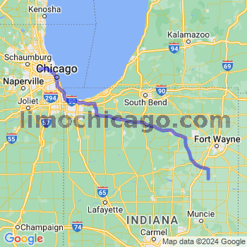 Limousine service to O'Hare airport (ORD)