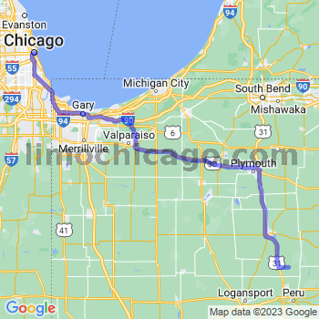 Limousine service to Chicago Loop