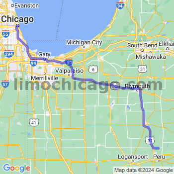 Limousine service to Chicago Loop