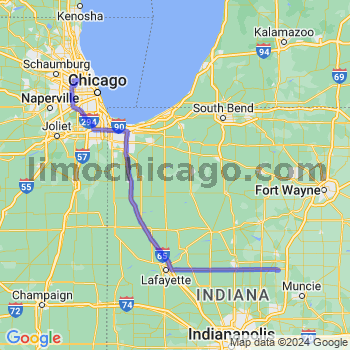 Limousine service to O'Hare airport (ORD)