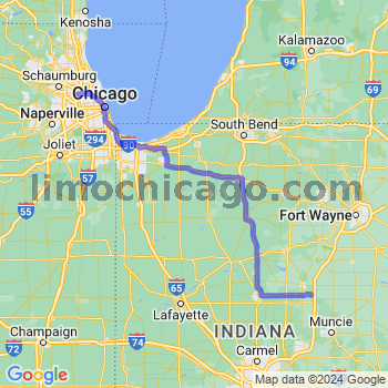 Limousine service to O'Hare airport (ORD)