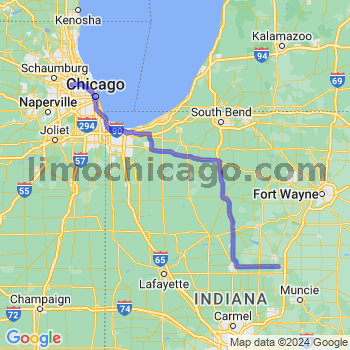 Limousine service to O'Hare airport (ORD)