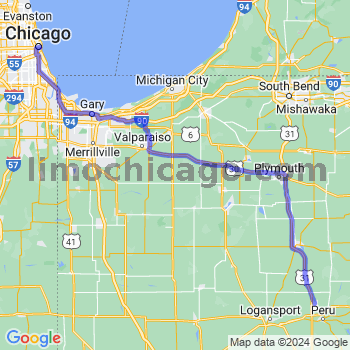 Limousine service to Chicago Loop