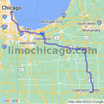 Limousine service to Chicago Loop