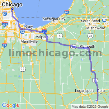 Limousine service to Chicago Loop