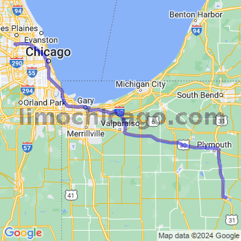 Limousine service to O'Hare airport (ORD)