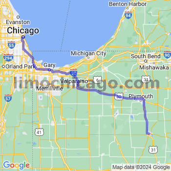 Limousine service to Chicago Loop