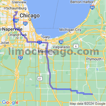 Limousine service to O'Hare airport (ORD)