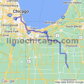 Limousine service to Midway airport (MDW)