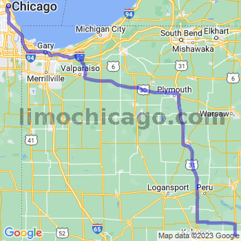 Limousine service to Chicago Loop