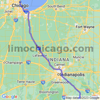 Limousine service to Chicago Loop