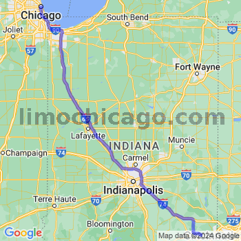 Limousine service to Chicago Loop