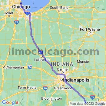 Limousine service to Chicago Loop