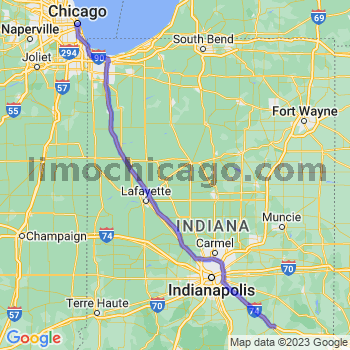 Limousine service to Chicago Loop