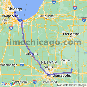 Limousine service to Chicago Loop