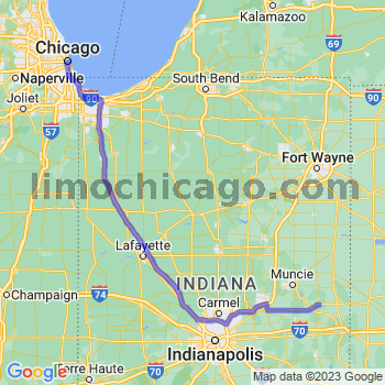 Limousine service to Chicago Loop