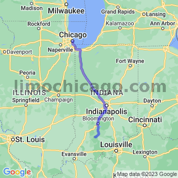 Limousine service to Chicago Loop