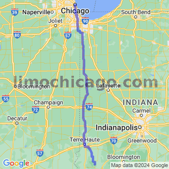 Limousine service to Chicago Loop