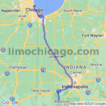 Limousine service to Chicago Loop