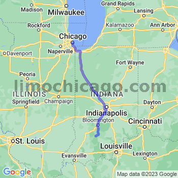 Limousine service to Chicago Loop