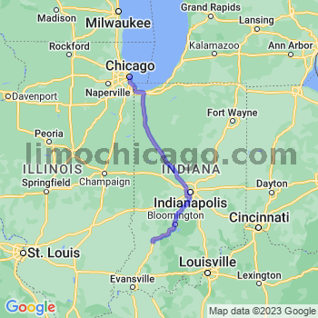 Limousine service to Chicago Loop