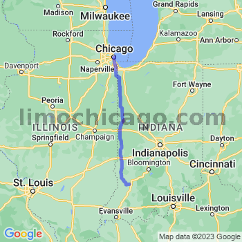 Limousine service to Chicago Loop