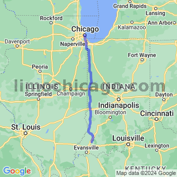 Limousine service to Chicago Loop