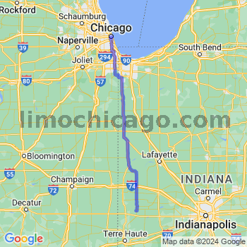 Limousine service to Chicago Loop