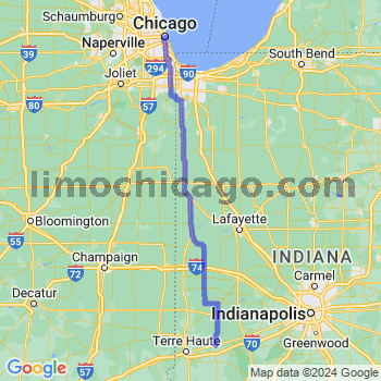 Limousine service to Chicago Loop