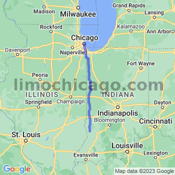 Limousine service to Chicago Loop