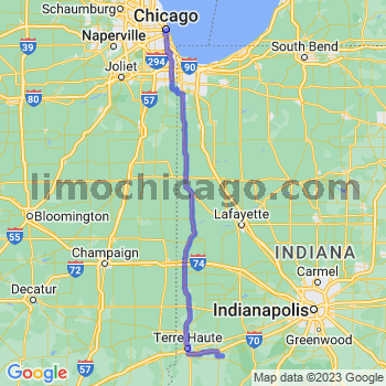 Limousine service to Chicago Loop