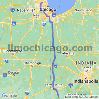 Limousine service to O'Hare airport (ORD)