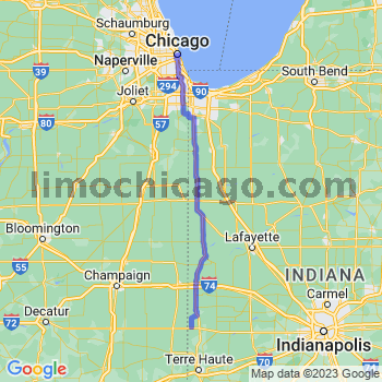 Limousine service to Chicago Loop