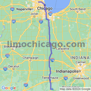 Limousine service to O'Hare airport (ORD)