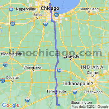 Limousine service to Chicago Loop