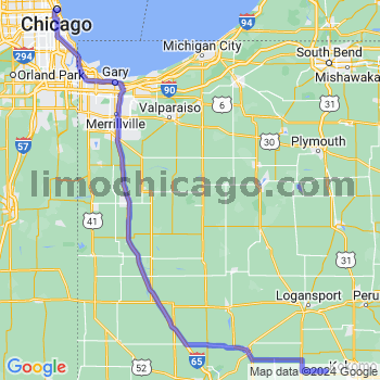 Limousine service to Chicago Loop