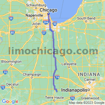 Limousine service to Chicago Loop