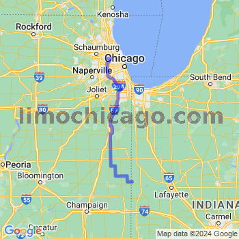 Limousine service to O'Hare airport (ORD)