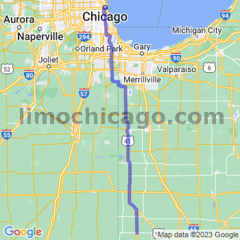 Limousine service to Chicago Loop